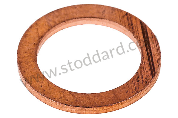 61610086600 - SEAL RING for Porsche 356A &bull; 1957 &bull; 1600 (616/1) &bull; Cabrio A T1 &bull; Manual Gearbox, 4 Speed