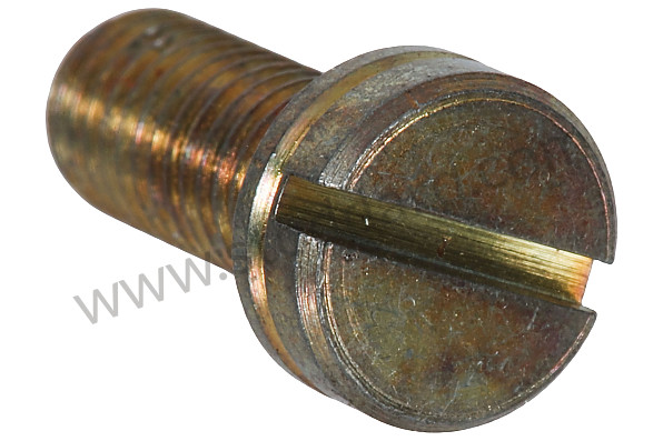 A61610094100 - SCREW for Porsche 356C &bull; 1963 &bull; 2000 Carrera Gs (587/1) &bull; Coupe C &bull; Manual Gearbox, 4 Speed