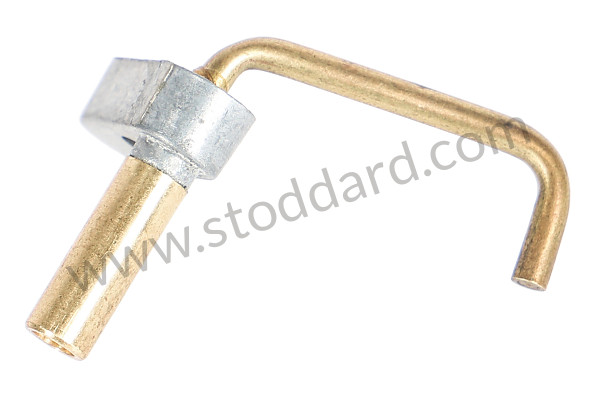 A61610098000 - PIPE for Porsche 356B T6 &bull; 1962 &bull; 2000 Carrera Gs (587/1) &bull; Coupe Reutter B T6 &bull; Manual Gearbox, 4 Speed