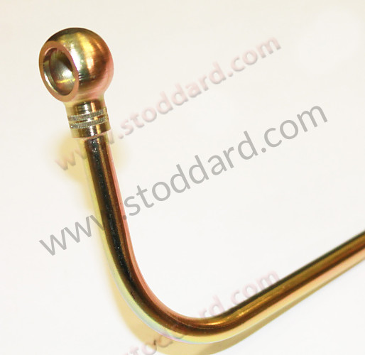 61610805900 - Fuel Line From Late Pump To Solex 40PII Carb -Slip Fitting At Pump for Porsche 