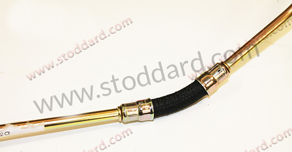 61610805900 - Fuel Line From Late Pump To Solex 40PII Carb -Slip Fitting At Pump for Porsche 