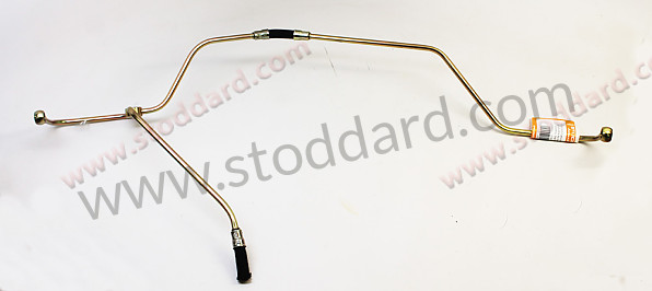 61610805900 - Fuel Line From Late Pump To Solex 40PII Carb -Slip Fitting At Pump for Porsche 