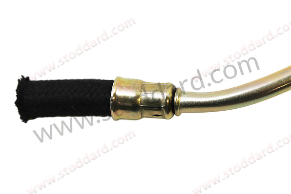 61610805900 - Fuel Line From Late Pump To Solex 40PII Carb -Slip Fitting At Pump for Porsche 