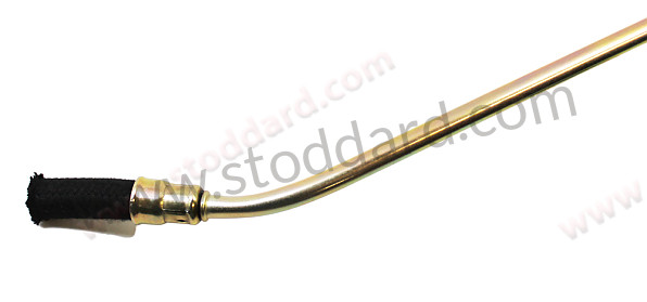 61610805900 - Fuel Line From Late Pump To Solex 40PII Carb -Slip Fitting At Pump for Porsche 