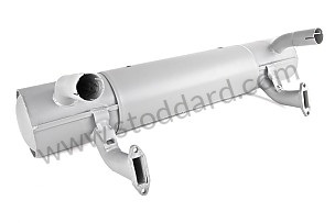 Dual Exit Exhaust Muffler For All 356A  (NLA11101000)