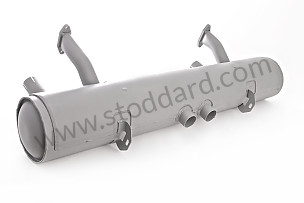 USA-Style Exhaust Muffler For 356B, 356C, And 912 Models.  (NLA11101005)