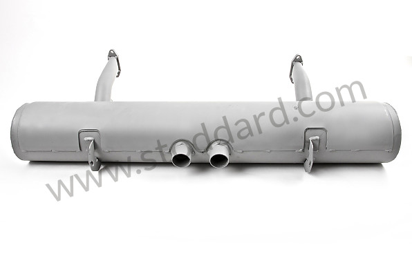 NLA11101005 - USA-Style Exhaust Muffler For 356B, 356C, And 912 Models. for Porsche 356B T6 &bull; 1961 &bull; 1600 (616/1 T6) &bull; Cabrio B T6 &bull; Manual Gearbox, 4 Speed