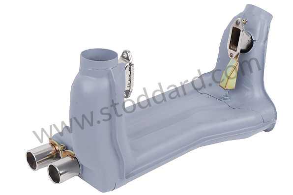 61621102101 - HEAT EXCHANGER for Porsche 912 &bull; 1969 &bull; 912 1.6 &bull; Coupe &bull; Manual Gearbox, 4 Speed