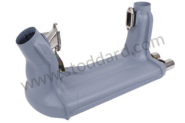 61621102101 - HEAT EXCHANGER for Porsche 912 &bull; 1969 &bull; 912 1.6 &bull; Coupe &bull; Manual Gearbox, 4 Speed