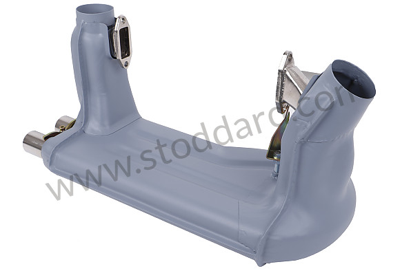 61621102201 - HEAT EXCHANGER for Porsche 912 &bull; 1966 &bull; 912 1.6 &bull; Coupe &bull; Manual Gearbox, 5 Speed