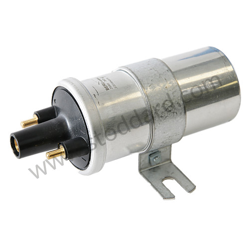 NLA60210900 - BERU Ignition coil silver for Porsche 356B T5 &bull; 1959 &bull; 1600 (616/1 T5) &bull; Cabrio B T5 &bull; Manual Gearbox, 4 Speed