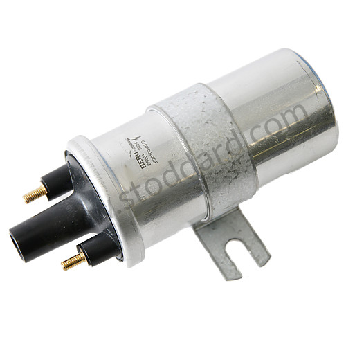 NLA60210900 - BERU Ignition coil silver for Porsche 356B T5 &bull; 1959 &bull; 1600 (616/1 T5) &bull; Cabrio B T5 &bull; Manual Gearbox, 4 Speed