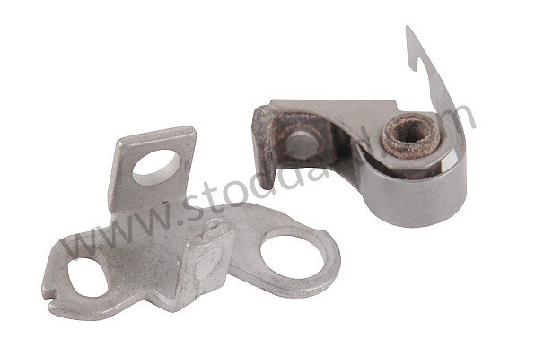 A61660290800 - BREAKER CONTACT FOR DISTRIBUTOR 356 CARRERA INITIAL VERSION WITH BELLOWS VES42ZMK for Porsche 356A &bull; 1957 &bull; 1500 Carrera Gs (547/1) &bull; Speedster A T2 &bull; Manual Gearbox, 4 Speed