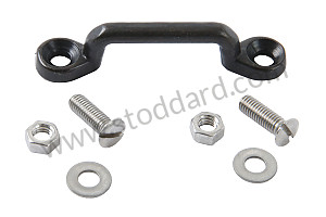 Clamp For Tire Strap Black With Screws All 356 