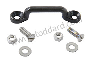 Clamp For Tire Strap Black With Screws All 356  (64402517100)