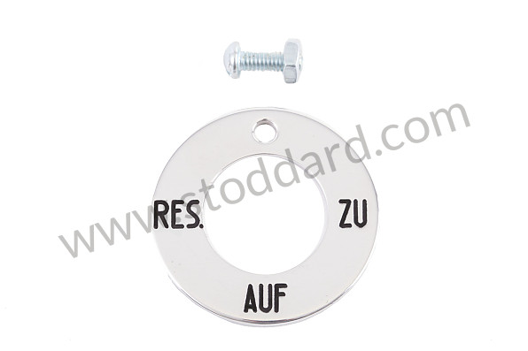 NLA20126100 - Fuel Rod Plate, Hardware Kit Included. 356, 356A, 356B T5 for Porsche 