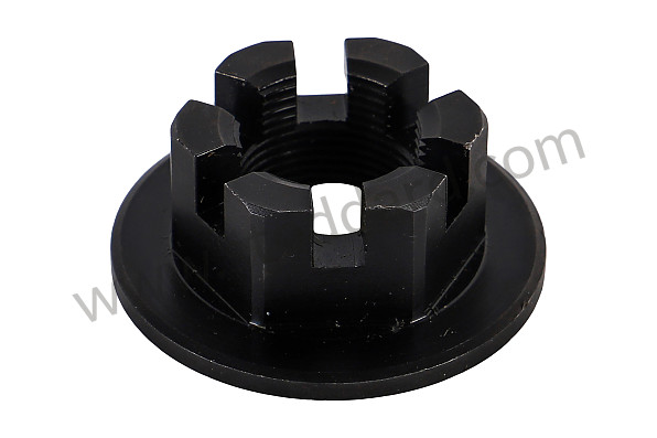 64433227100 - Rear Axle Castellated Nut For 356 for Porsche 356A &bull; 1955 &bull; 1300 (506/2) &bull; Cabrio A T1 &bull; Manual Gearbox, 4 Speed