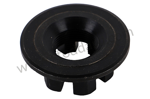 64433227100 - Rear Axle Castellated Nut For 356 for Porsche 356A &bull; 1955 &bull; 1300 (506/2) &bull; Cabrio A T1 &bull; Manual Gearbox, 4 Speed