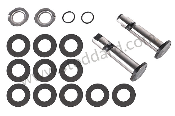 64434100800 - Front spindle, complete for 356A t2 through 356B t6. RIGHT for Porsche 