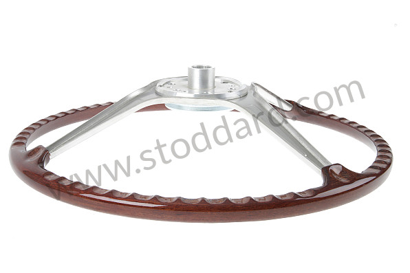 A64434708215 - WOOD IMITATION STEERING WHEEL for Porsche 356C &bull; 1963 &bull; 1600 C (616/15) &bull; Cabrio C &bull; Manual Gearbox, 4 Speed