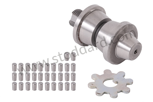 64434713301SET - Steering box repair kit with peg, small roller bearings, star washer. for Porsche 