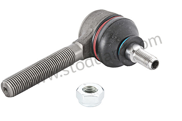 64434732102 - Inner Left Tie Rod End, Angled, Right Hand Thread For 356A, 356B, 356C. for Porsche 