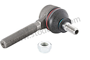 Inner Left Tie Rod End, Angled, Right Hand Thread For 356A, 356B, 356C. Left-hand drive / INTERIOR (64434732102)