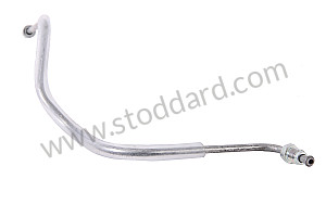 Brake Hard Steel Line, Left Rear For 356A And Early 356B T5 REAR LEFT