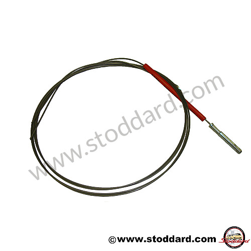 64442490101 - Hood Release Cable All 356, Front Or Rear - OE Part for Porsche 356B T6 &bull; 1961 &bull; 1600 (616/1 T6) &bull; Cabrio B T6 &bull; Manual Gearbox, 4 Speed