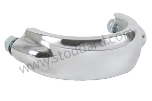 Steering Column Mount Bracket. Polished Aluminum. 356 Coupe And Cabriolet 