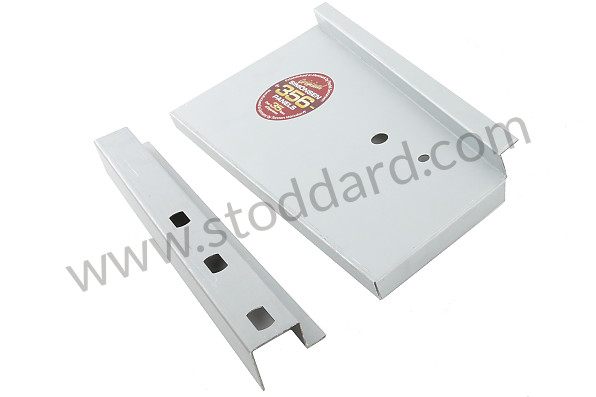 SMS50103400 - Battery Box Side Panel, Right, For 356A  With Long Bumper Bracket for T1 models, needs to get shortened for the T2 model for Porsche 356A &bull; 1955 &bull; 1300 (506/2) &bull; Cabrio A T1 &bull; Manual Gearbox, 4 Speed
