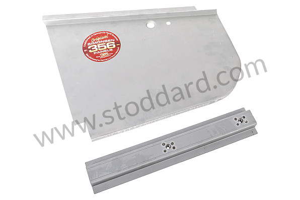 SMS50103406 - Battery Box Side, Right, For 356B T6, And 356C for Porsche 356C &bull; 1963 &bull; 1600 C (616/15) &bull; Cabrio C &bull; Manual Gearbox, 4 Speed