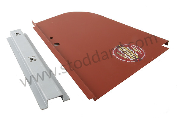 SMS50103406 - Battery Box Side, Right, For 356B T6, And 356C for Porsche 356C &bull; 1963 &bull; 1600 C (616/15) &bull; Cabrio C &bull; Manual Gearbox, 4 Speed