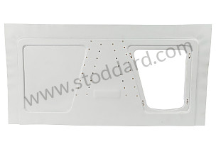 Front Trunk Or Vin Panel Repair Section For 356A Pre-T2  through T5.  Room for 6 Digit VIN Left-hand drive (SMS501035FRT6)
