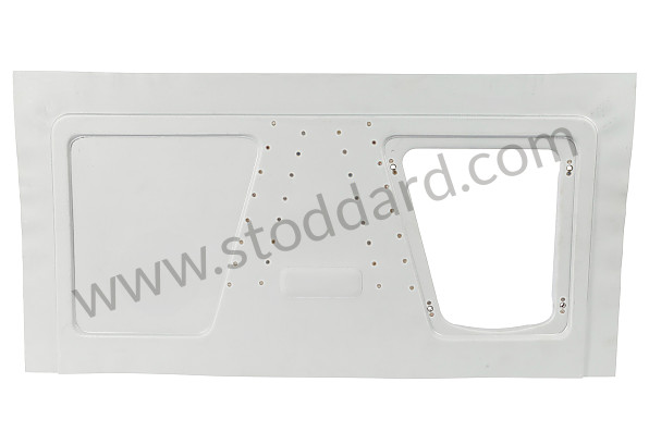 SMS501035FRT6 - Front Trunk Or Vin Panel Repair Section For 356A Pre-T2  through T5.  Room for 6 Digit VIN for Porsche 