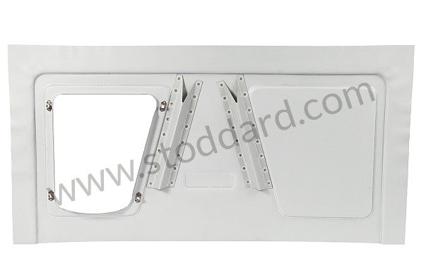 SMS501035FRT6 - Front Trunk Or Vin Panel Repair Section For 356A Pre-T2  through T5.  Room for 6 Digit VIN for Porsche 