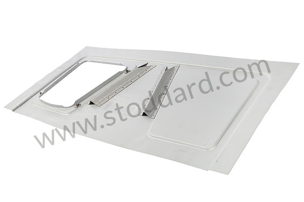 SMS501035FRT6 - Front Trunk Or Vin Panel Repair Section For 356A Pre-T2  through T5.  Room for 6 Digit VIN for Porsche 356A &bull; 1955 &bull; 1300 (506/2) &bull; Cabrio A T1 &bull; Manual Gearbox, 4 Speed