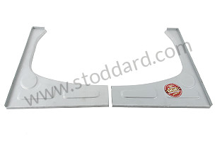 Engine Pan Repair Panel, 2 Pieces For 356AT2 356B And 356C  (SMS501081XXSTEEL)