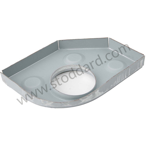 SMS50106100 - Left Rear Or Right Front Longitudinal Reinforcement Plate For 356 Pre-A, 356A, And 356B T5 for Porsche 