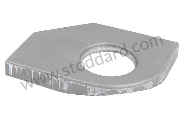 SMS50106106 - Left Front Or Right Rear Longitudinal Reinforcement Panel Plate For 356B T6 And 356C for Porsche 