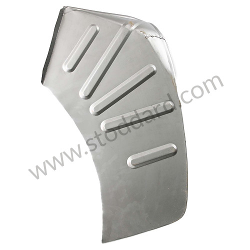 NLA50201500 - Front Closing Panel, Left - Five Rib Version For 356A Pre-T2 for Porsche 356A &bull; 1955 &bull; 1300 (506/2) &bull; Cabrio A T1 &bull; Manual Gearbox, 4 Speed
