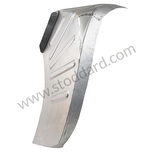 NLA50201500 - Front Closing Panel, Left - Five Rib Version For 356A Pre-T2 for Porsche 356A &bull; 1955 &bull; 1300 (506/2) &bull; Cabrio A T1 &bull; Manual Gearbox, 4 Speed