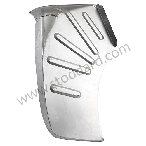 NLA50201600 - Front Closing Panel, Right - Five Rib Version For 356A Pre-T2 for Porsche 356A &bull; 1955 &bull; 1300 (506/2) &bull; Cabrio A T1 &bull; Manual Gearbox, 4 Speed