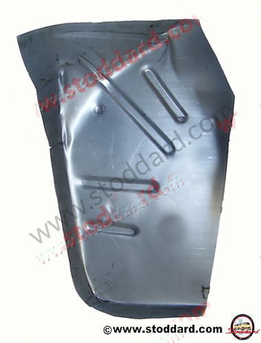 64450201700 - Front Closing Panel, Left - Four Rib Version For 356A T2, 356B And 356C for Porsche 356B T5 &bull; 1959 &bull; 1600 (616/1 T5) &bull; Cabrio B T5 &bull; Manual Gearbox, 4 Speed