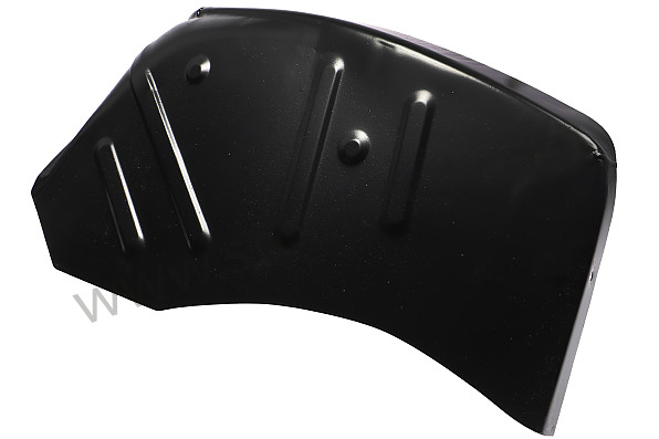NLA50201700 - Front closing panel, left, four rib version for 356A T2, 356B and 356C for Porsche 356B T6 &bull; 1961 &bull; 1600 Super 90 (616/7 T6) &bull; Cabrio B T6 &bull; Manual Gearbox, 4 Speed