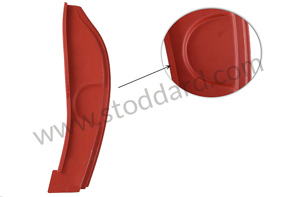 SMS50204105 - Lockpost, Left, 356B T5 for Porsche 356B T5 &bull; 1959 &bull; 1600 Carrera Gt (692/3) &bull; Coupe B T5 &bull; Manual Gearbox, 4 Speed