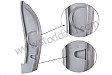 Lockpost, Left, For Low 3 Hole Striker Plate. 356At2 Cabriolet