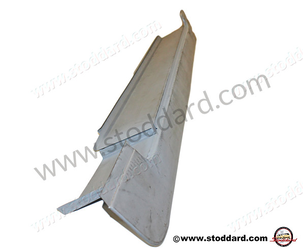 64450304100 - Complete Rocker Panel With Inner Sill, Left, For 356A, 356B And 356C for Porsche 356A &bull; 1955 &bull; 1300 (506/2) &bull; Cabrio A T1 &bull; Manual Gearbox, 4 Speed