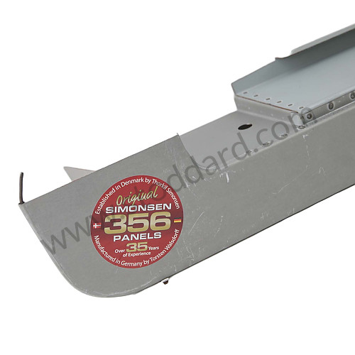 SMS50304100 - Complete Rocker Panel With Inner Sill, Left, For 356A, 356B And 356C for Porsche 356A &bull; 1955 &bull; 1300 (506/2) &bull; Cabrio A T1 &bull; Manual Gearbox, 4 Speed