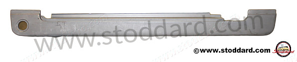 64450304200 - Complete Rocker Panel With Inner Sill, Right For 356A, 356B And 356C for Porsche 356A &bull; 1955 &bull; 1300 (506/2) &bull; Cabrio A T1 &bull; Manual Gearbox, 4 Speed